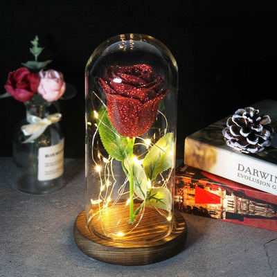 Bloomly - Echanted Sparkly Rose