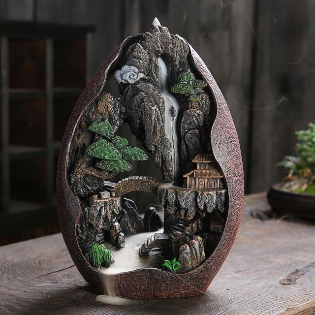 ZenScape - Waterfall Incense Burner