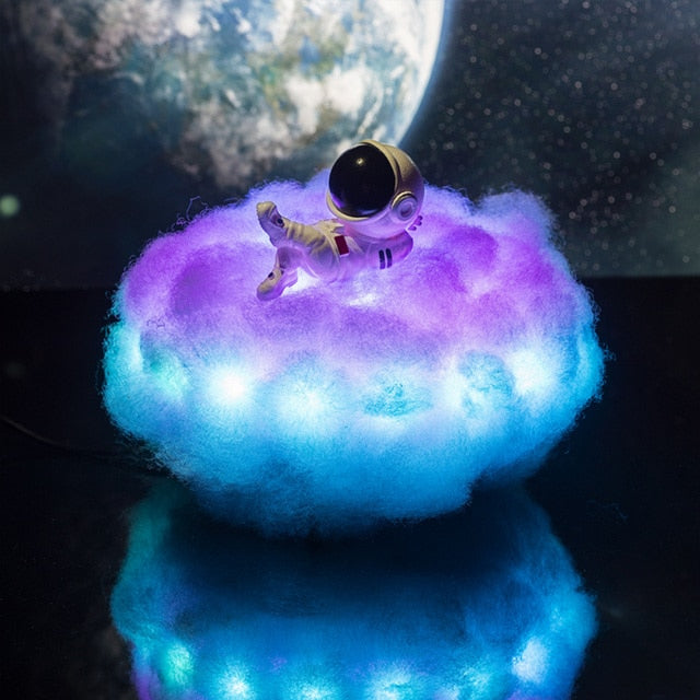 AstroPuff - LED Colorful Clouds Astronaut Lamp