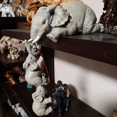 Trunkee - Three Piece Elephant Statue