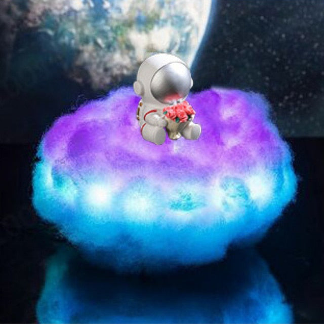 AstroPuff - LED Colorful Clouds Astronaut Lamp