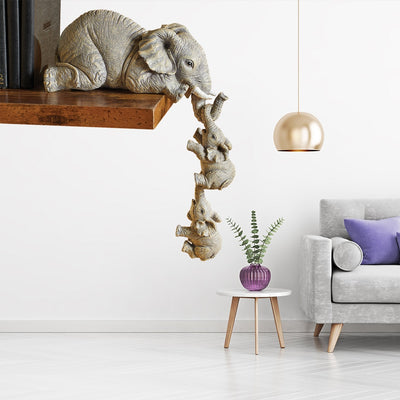 Trunkee - Three Piece Elephant Statue