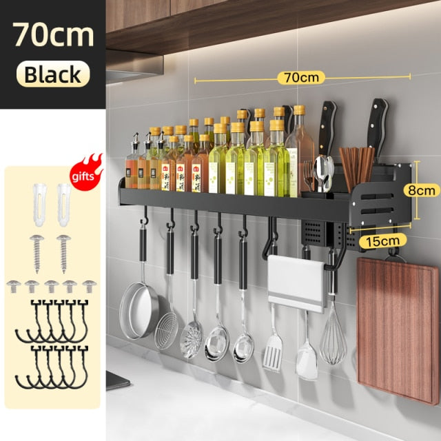 PrepRack - All-In-One Wall-mounted Kitchen Organizer