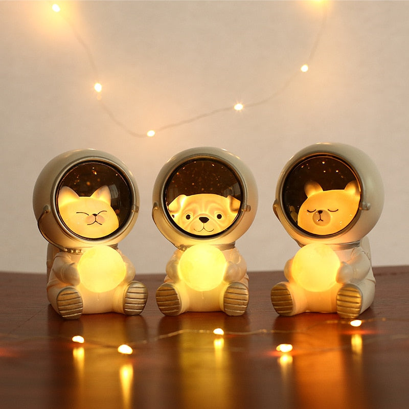 PoochGlow - Astronaut LED Night Lights